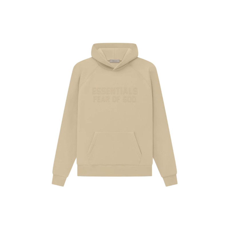 Fear of God Essentials SS23 Essentials Hoodie Sand Logo