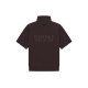 Fear of God Essentials Drop2 SS23 LS Halfzip 34 Sleeve Shirt Off-Black