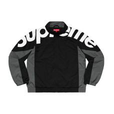 Supreme FW19 Week 1 Shoulder Logo Track Jacket logo