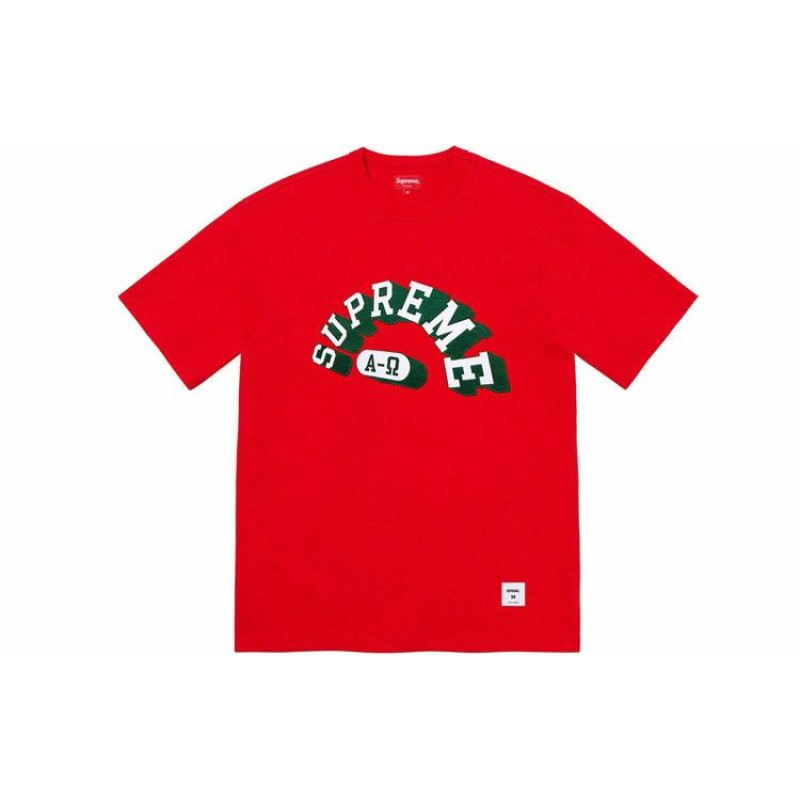 Supreme FW21 Week 1 Alpha Omega SS Top LogoT