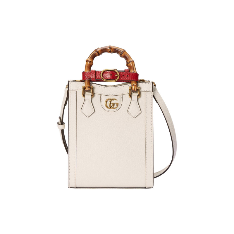 GUCCI Diana Logo Tote