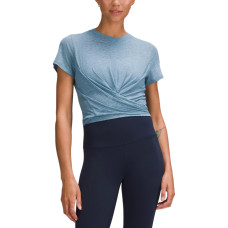 lululemon Tie-Waist Breathable Short-Sleeve Shirt T