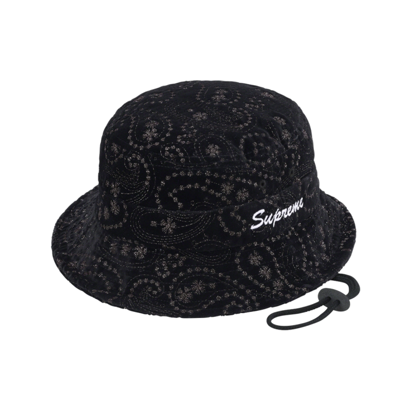 Supreme FW23 WEEK 15 VELVET PAISLEY BOONIE