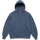 Supreme SS24 WEEK15 OVERDYED SMALL BOX ZIP UP HOODED SWEATSHIRT