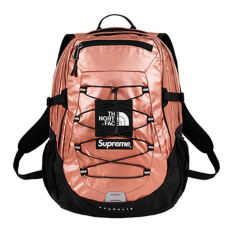 Supreme SS18 Metallic Borealis Logo