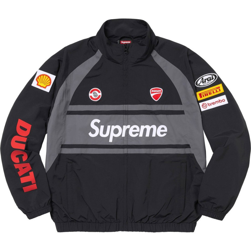 Supreme x DUCATI SS24 WEEK16 TRACK JACKET