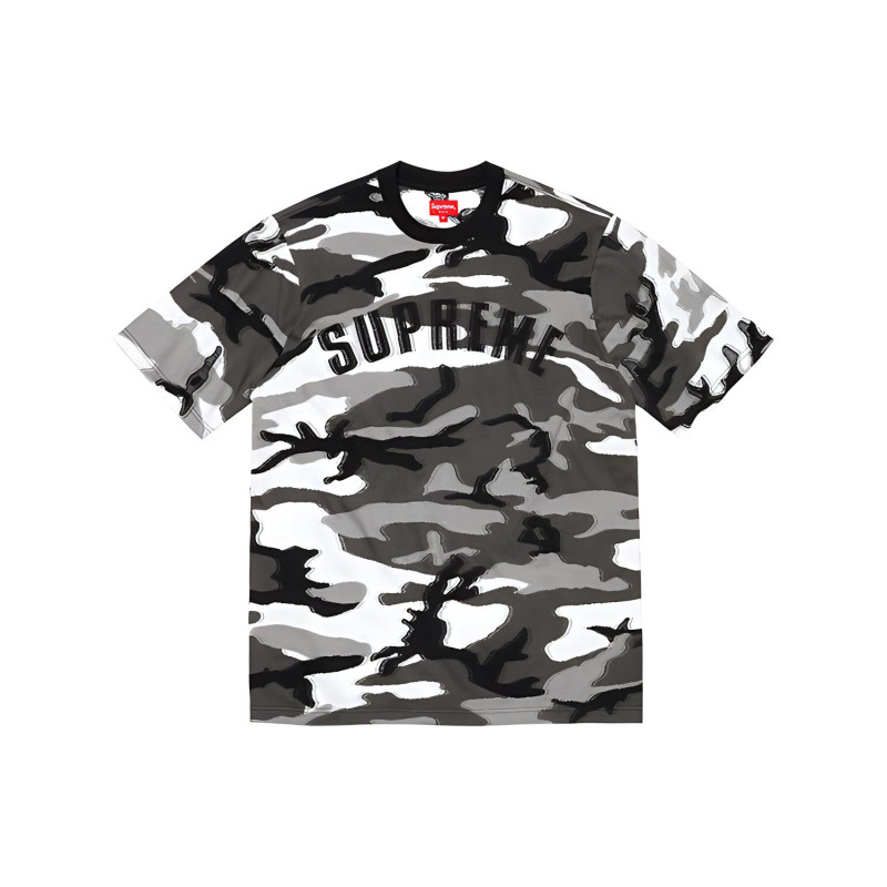 Supreme FW21 Week 8 Intarsia Camo SS Top T