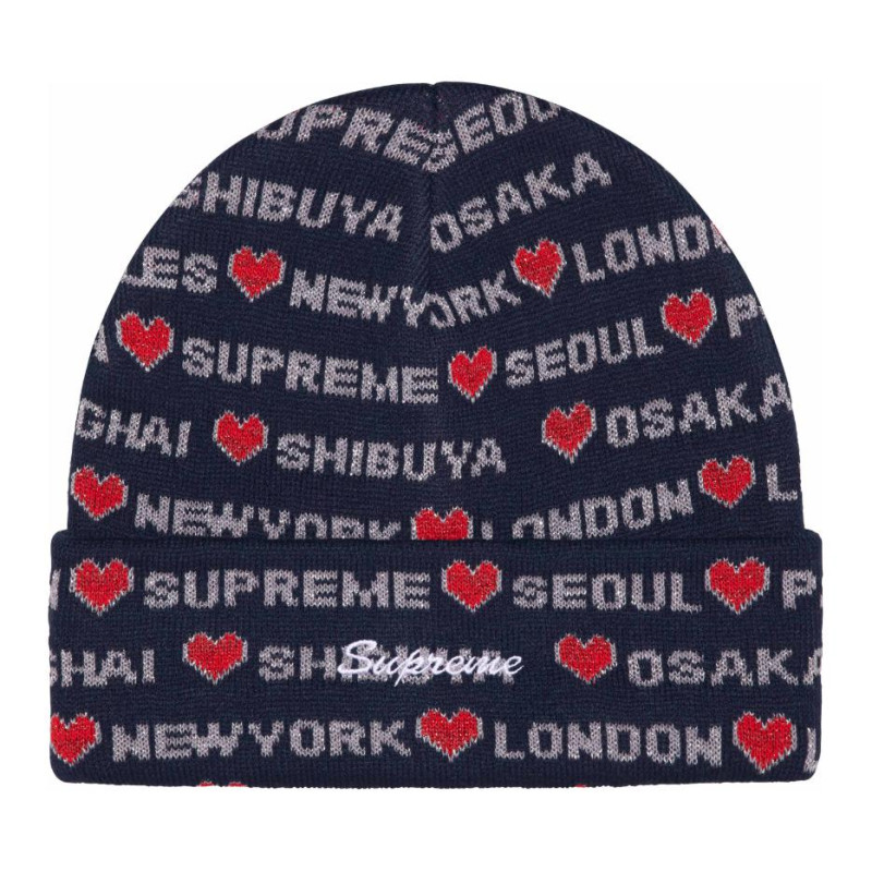 Supreme FW24 WEEK 1 Hearts Beanie