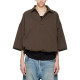 Fear of God Essentials 34 Sleeve Pol Heather Wood Polo Heather Wood