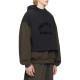 Fear of God Essentials SS24 Nylon Fleece Hooded Sweat InkJet Blk