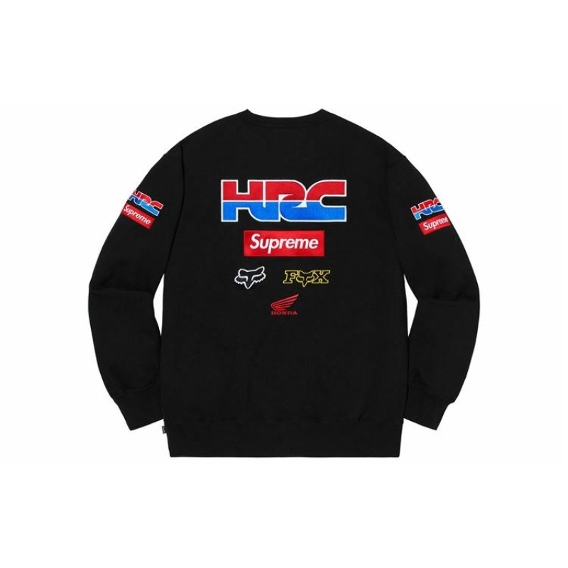 Supreme FW19 Week 6 x Honda x Fox Racing Crewneck