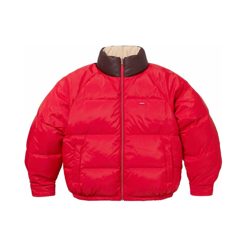 Supreme SS24 WEEK1 REVERSIBLE DOWN PUFFER JACKET