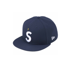 Supreme SS24 WEEK 1 GOLD CROSS S LOGO NEW ERA