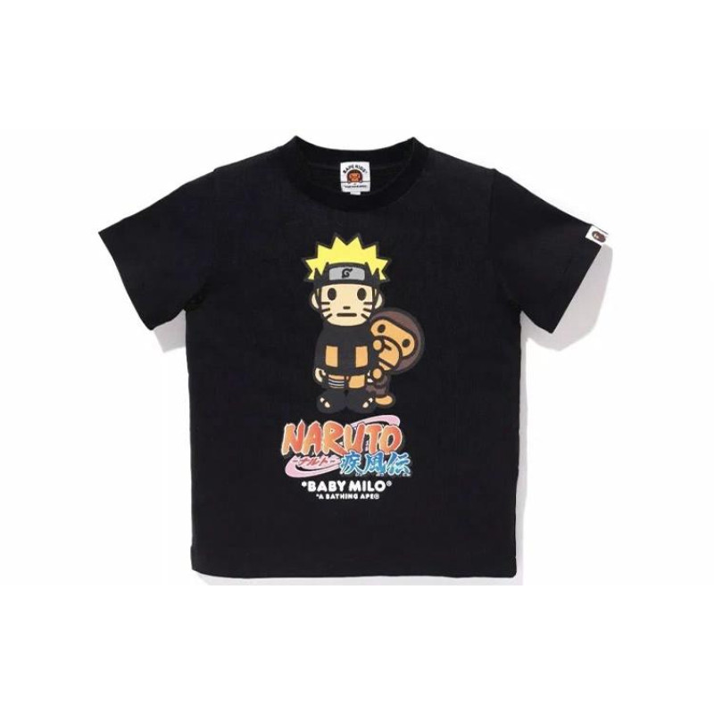 A BATHING APE x NARUTO Baby Milo Tee T