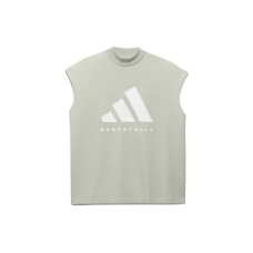 adidas Basketball Sleeveless Tee Logo