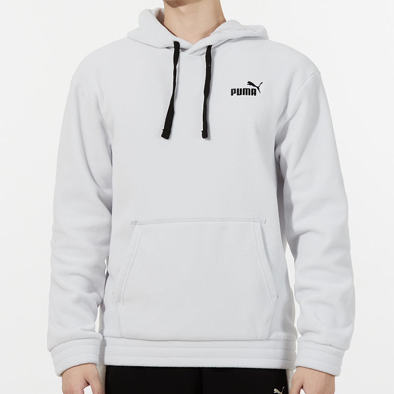 Puma Polar Fleece Hoodie Logo