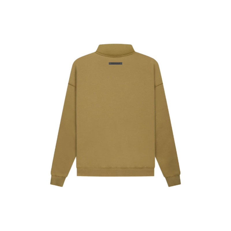 Fear of God Essentials FW21 Pullover Mockneck Amber Logo