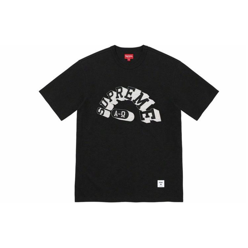 Supreme FW21 Week 1 Alpha Omega SS Top LogoT