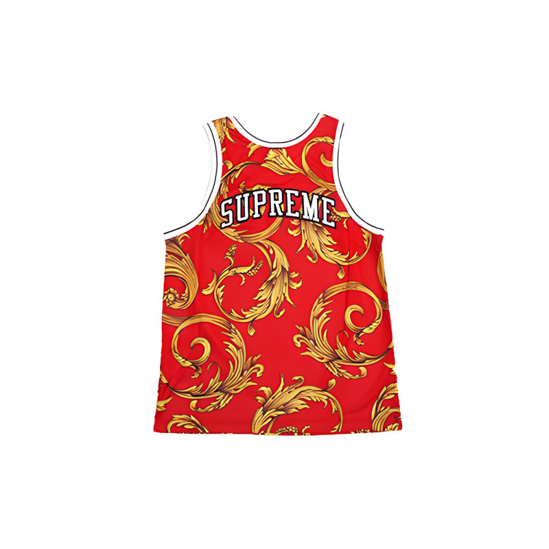 Supreme x Nike Basketball Jersey Red