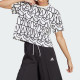 adidas ALLOVER GRAPHIC BOYFRIEND TEE LogoT