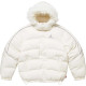 Supreme x Jordan FW24 Puffer Jacket logo