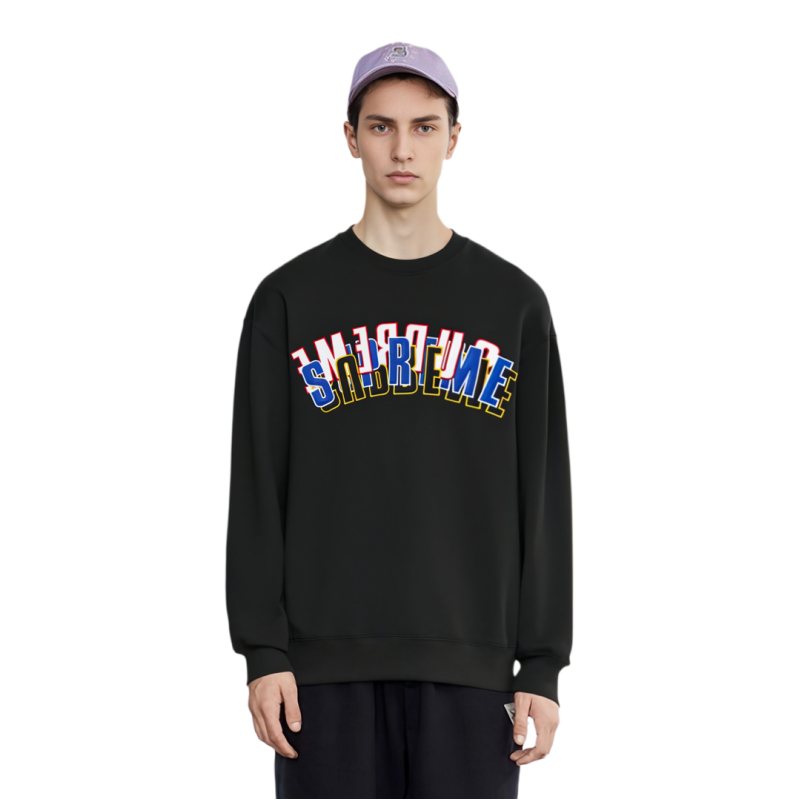 Supreme Week 1 Stacked Crewneck