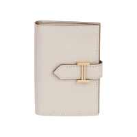 HERMES Bearn Epsom 10 Craie