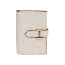 HERMES Bearn Epsom 10 Craie