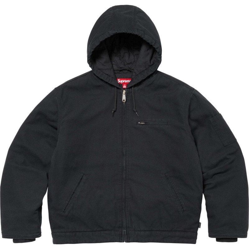 Supreme x THRASHER FW24 WEEK6 Hooded Work Jacket