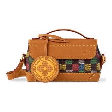 LOUIS VUITTON Steamer East West LVers Damier Ebene