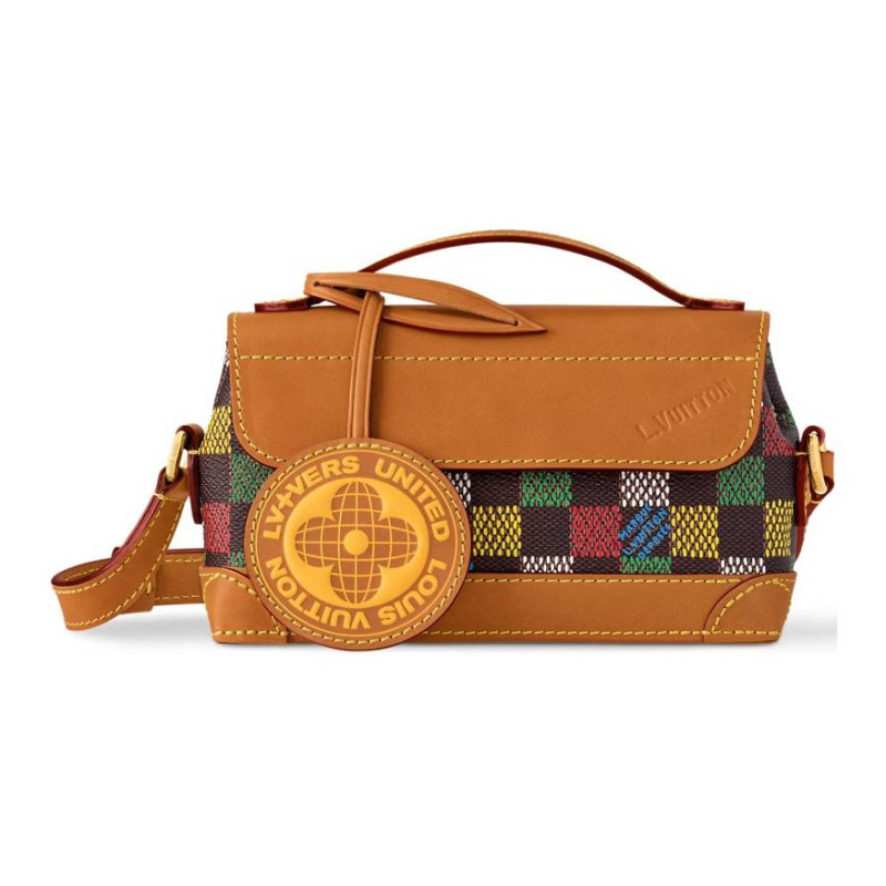 LOUIS VUITTON Steamer East West LVers Damier Ebene