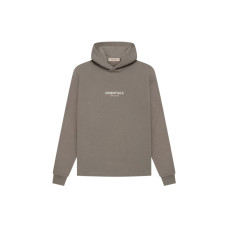 Fear of God Essentials Relaxed Hoodie Desert Taupe Logo