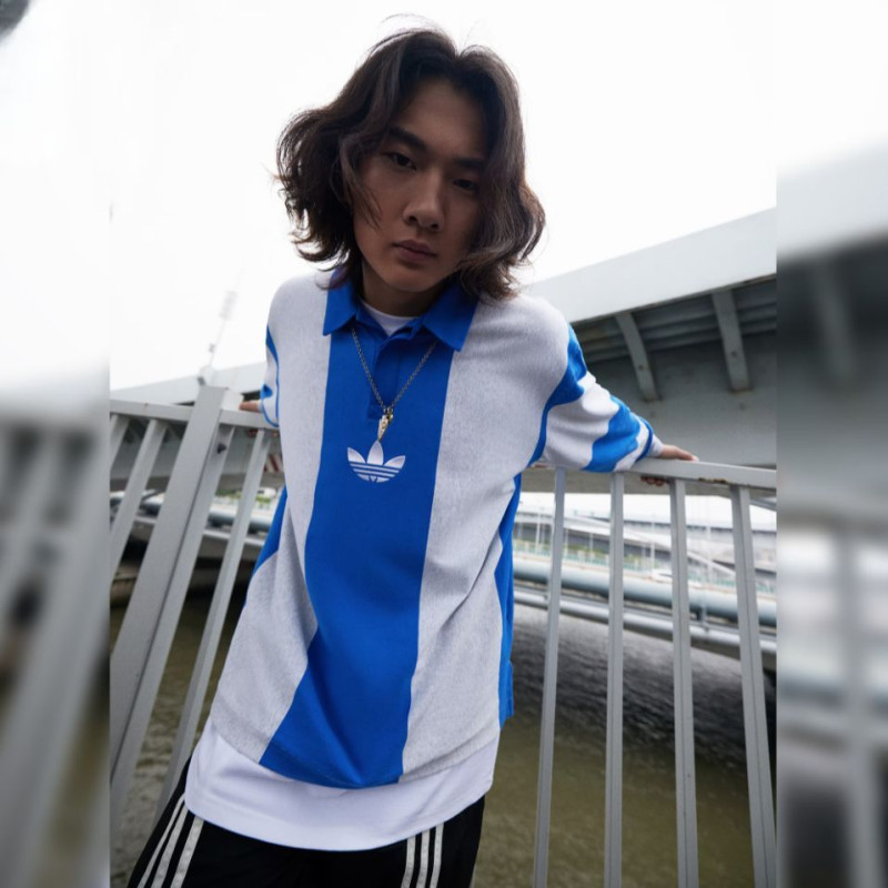 adidas originals Hack Rugby Long Sleeve Tee Polo