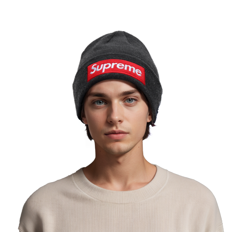 Supreme Week 16 New Era Box Logo Beanie