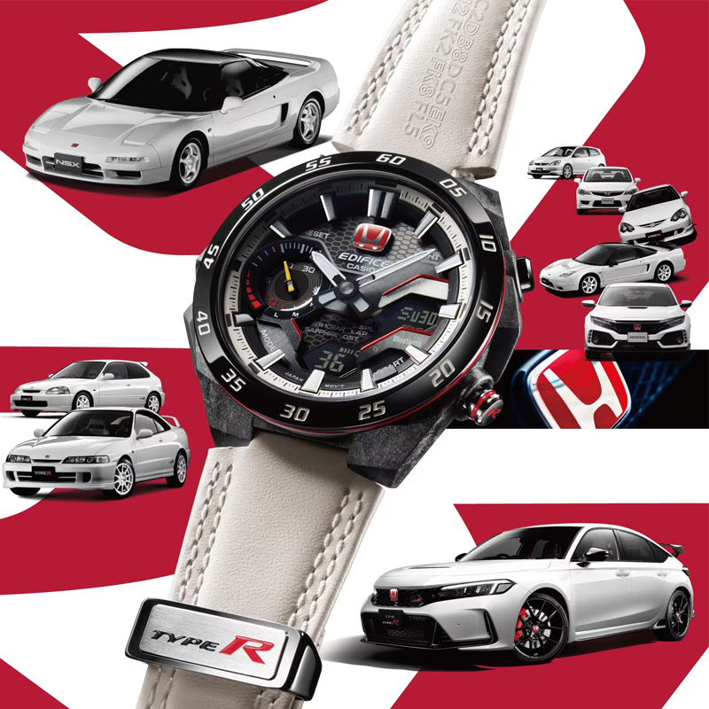 CASIO EDIFICE Honda TYPE R 100 ECB-2200HTR-1AJR