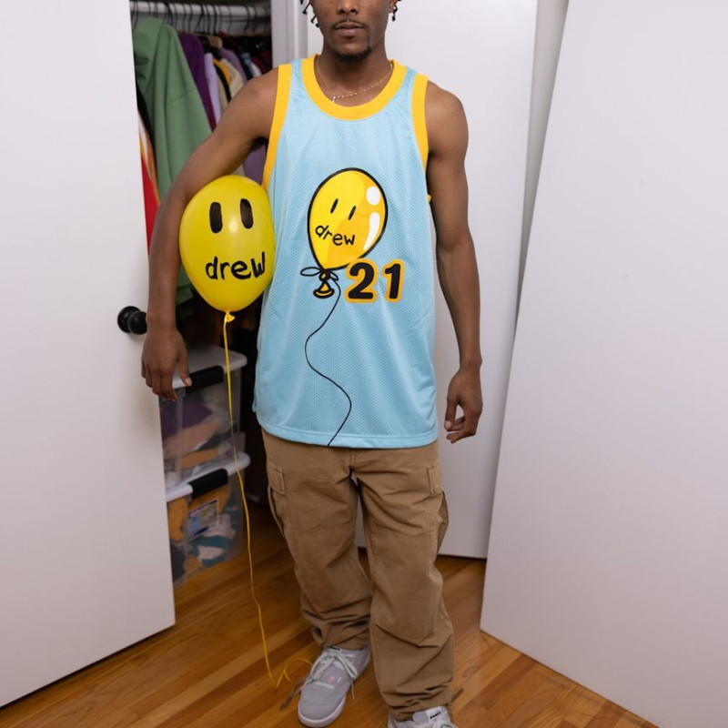 Drew House Mesh Joy Basketball Jersey - Joy