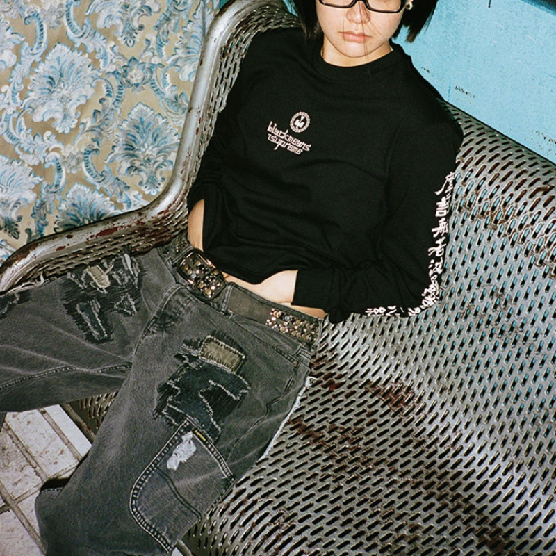 Supreme x BLACKMEANS FW23 WEEK16 TEE logoT