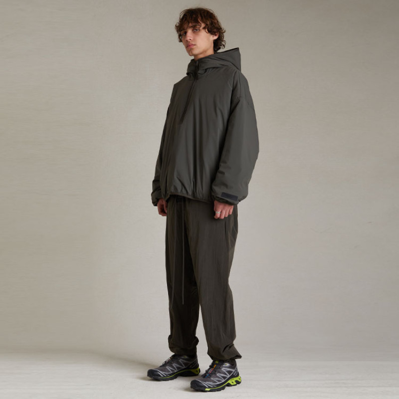 Fear of God Essentials SS24 Filled Halfzip Hoodieinkmed Ink