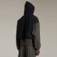 Fear of God Essentials SS24 Nylon Fleece Hooded Sweat InkJet Blk