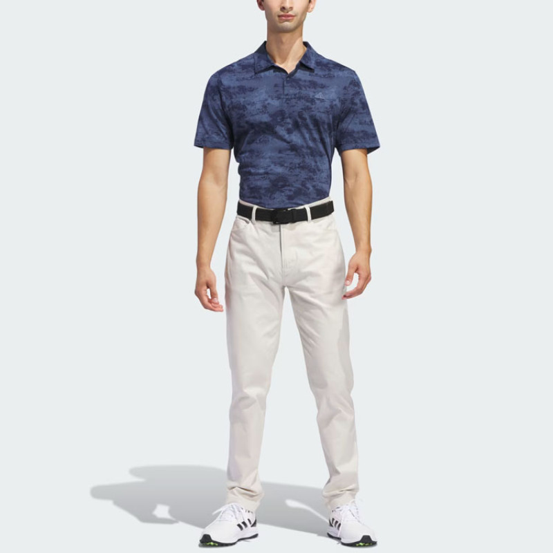 adidas Go-To Printed Mesh Polo Shirt Polo
