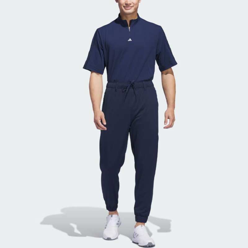 adidas Ultimate365 Twistknit Piqu Mock Polo Shirt LogoPolo