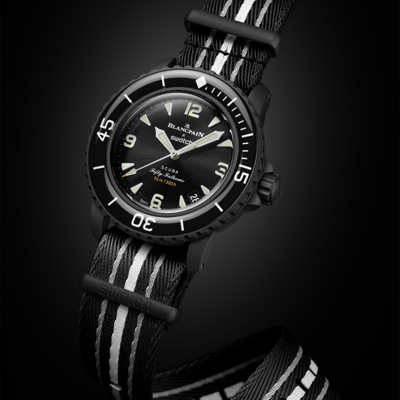 SWATCH FIFTY FATHOMS 91 42.3mm SO35B400