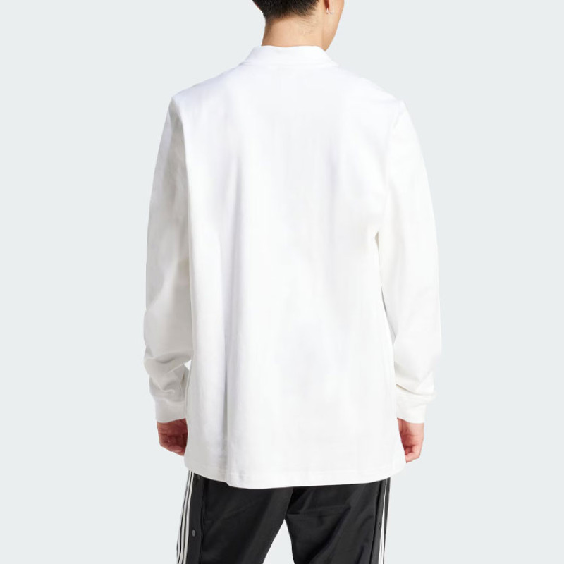 adidas originals Vrct Long Sleeve Polo Shirt LogoPolo