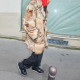 Supreme x MM6 Maison Margiela SS24 WEEK7 PATCHWORK FAUX FUR COAT