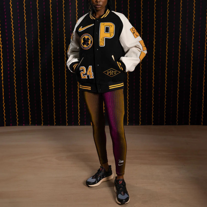 Nike x Patta Running Team Varsity SS24 logo