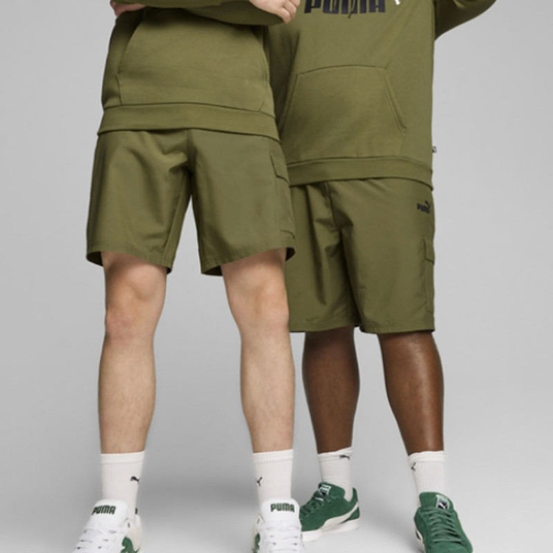 PUMA ESS WOVEN CARGO SHORTS 9