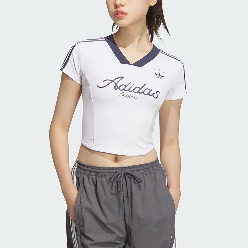 adidas originals CROP JERSEY T-SHIRT T