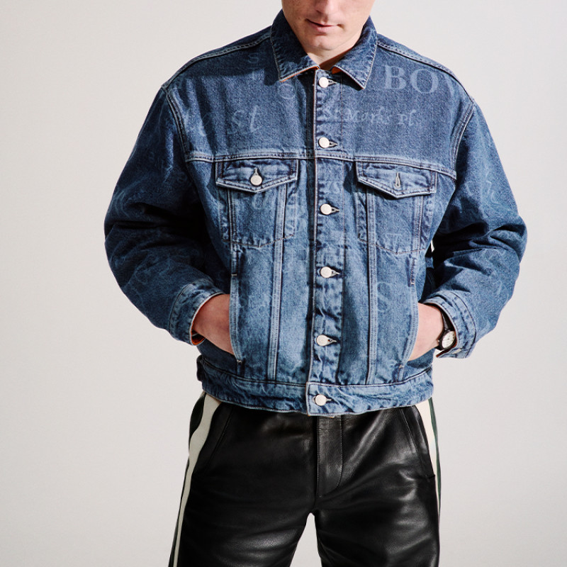 Supreme x Martine rose FW24 WEEK4 Reversible Trucker Jacket