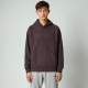 Fear of God Essentials SS23 Waffle Raglan Hoodie Plum Logo