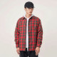 Supreme FW23 FW23 WEEK15 TARTAN FLANNEL HOODED SHIRT